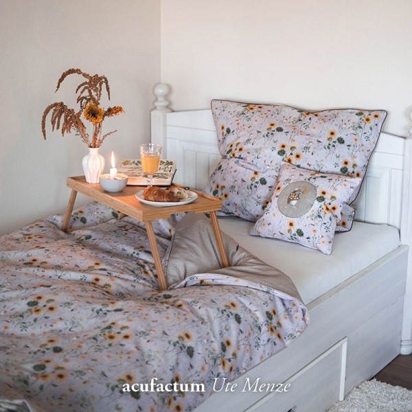 Sonnenblumenfeld - Baumwollstoff – Bild 2
