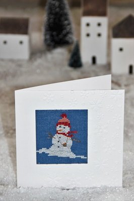 Schneemann - PP-Karte