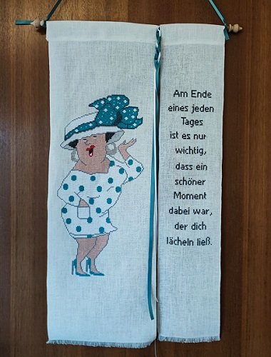Am Ende eines jeden Tages - Stickanleitung