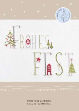 Frohes Fest - Kreuzstichbuch