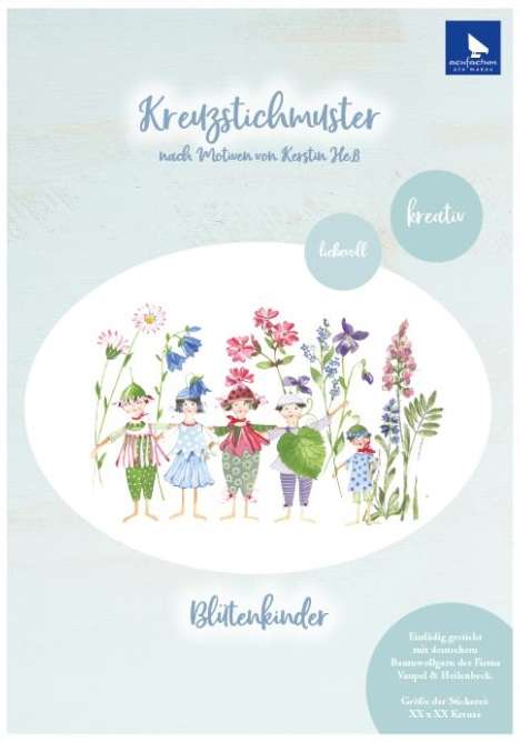 Blumenkinder - Stickanleitung