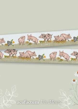 Schweinchen - Webband