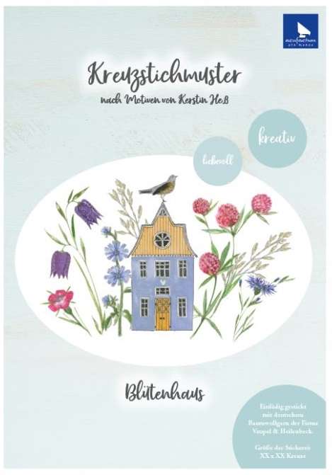 Blütenhaus - Stickanleitung