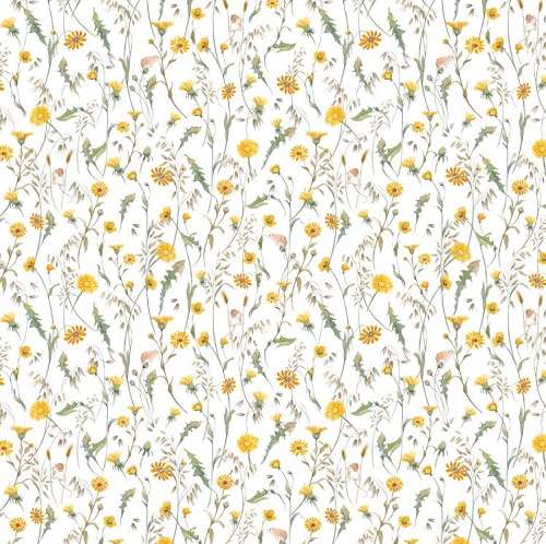Wiesenblumen - Baumwollstoff