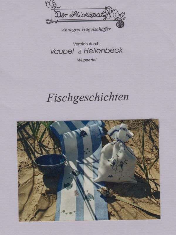 Fischgeschichten - Stickanleitung