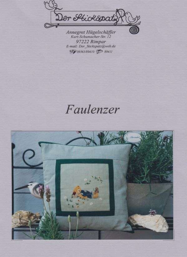 Faulenzer - Stickanleitung