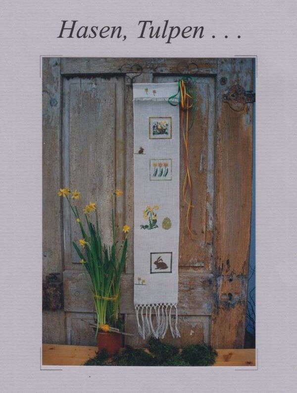 Hasen, Tulpen und mehr - Stickanleitung