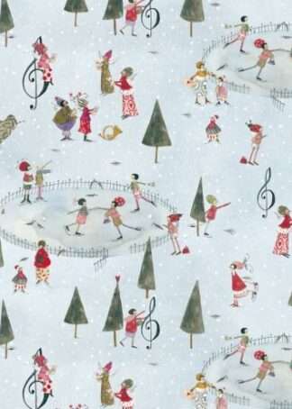Wintertag - Baumwollstoff
