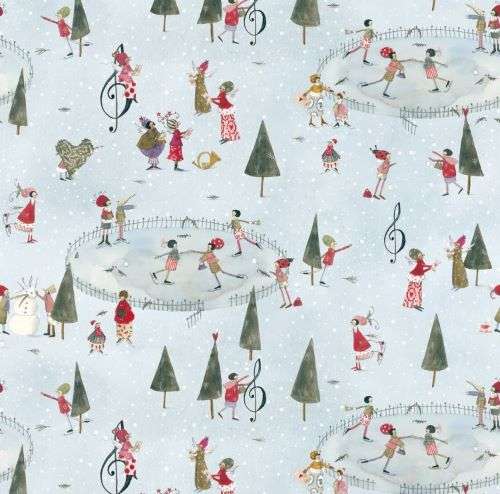 Wintertag - Baumwollstoff