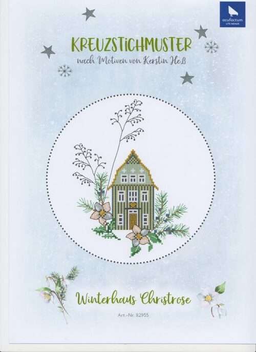 Winterhaus Christrose - Stickanleitung