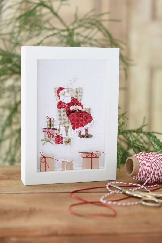 Adventskalender mit Kreuzstichmustern – Bild 8