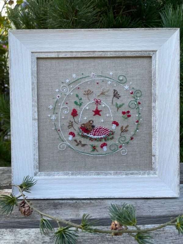 Weihnachtsmaus - Stickanleitung – Bild 4