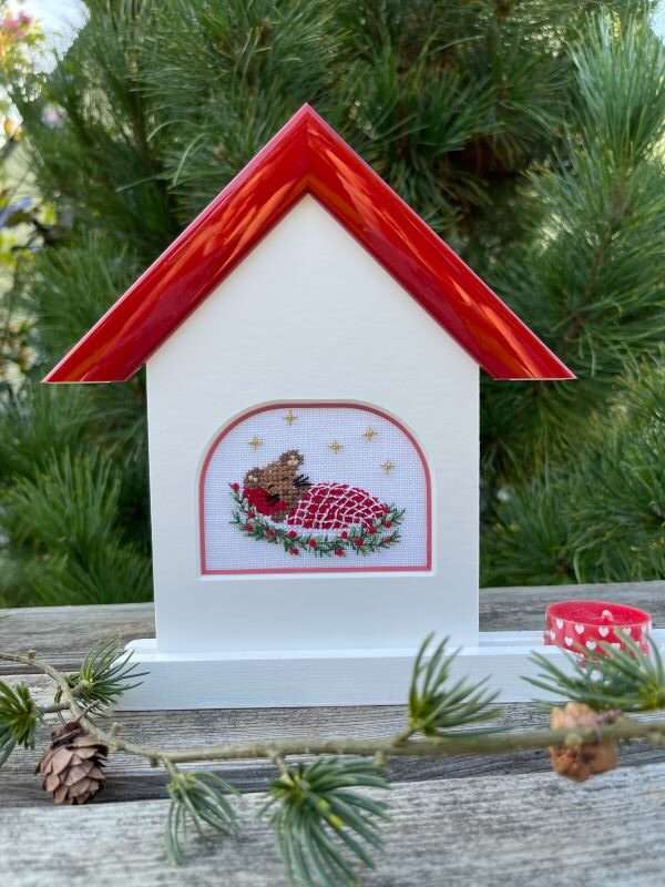 Weihnachtsmaus - Stickanleitung – Bild 2