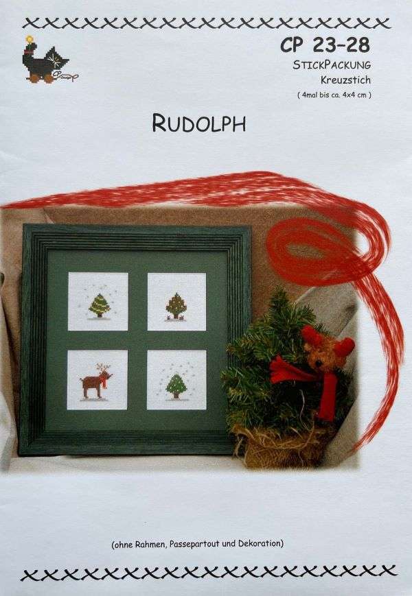 Rudolph - Stickanleitung