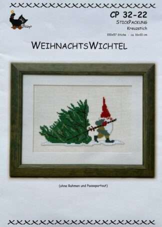 Weihnachtswichtel - Stickpackung CP