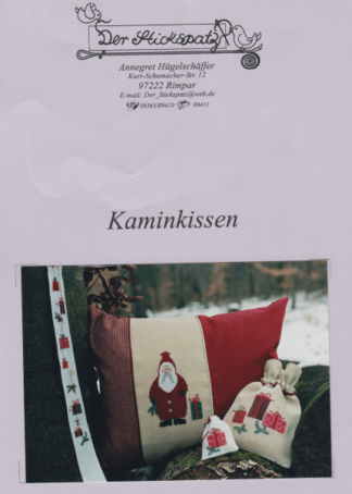 Kaminkissen - Stickanleitung