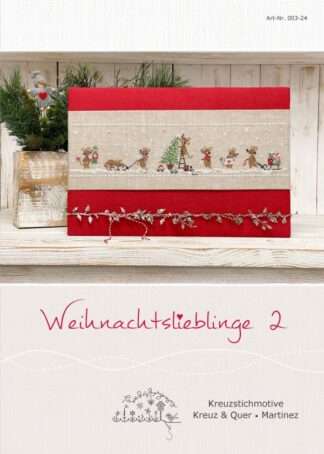 Weihnachtslieblinge 2 - Stickanleitung