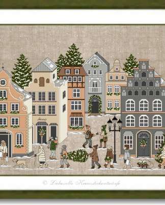 Winter in der Altstadt / N - Stickpackung