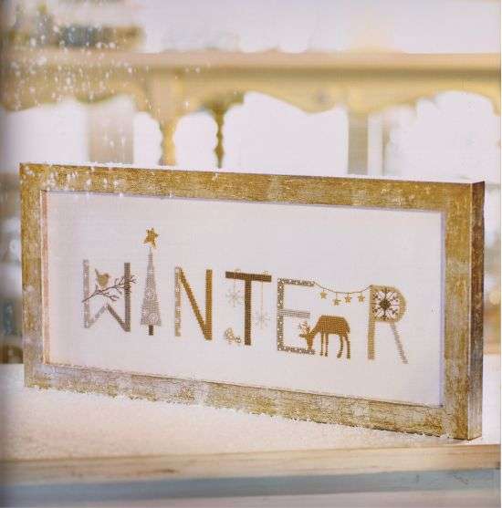 Winter - Stickanleitung