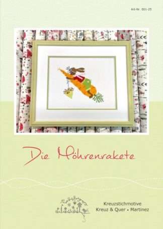 Die Möhrenrakete - Kreuzstichmuster
