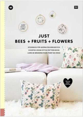 Just Bees + Fruits + Flowers - Stickbuch 181