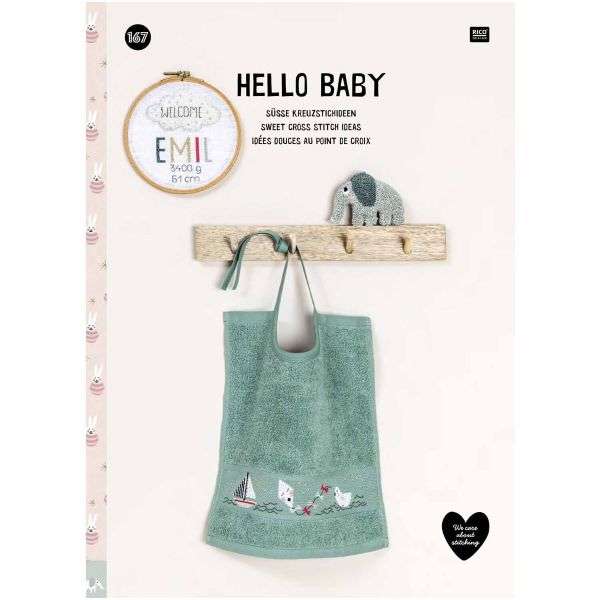 HELLO BABY - Stickbuch 167