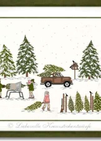 Winterweihnachtswald - Szene 3