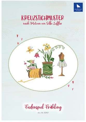 Fadenspiel Frühling- Stickanleitung